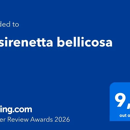 La Sirenetta Bellicosa 度假居 托雷苏达